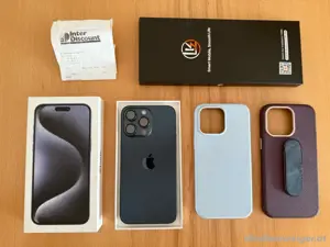 Iphone 16 Pro Max 256GB Titan Blau - Garantie