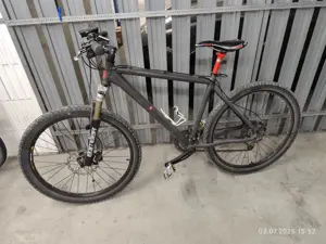 Fahrrad von Kraftstoff