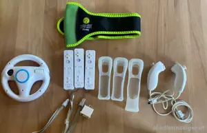 Wii Spiele + Zubehör Bild 2