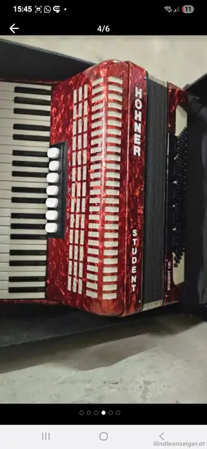 Akkordeon 120 bassi
