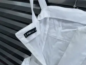 Sommer Kleid weiß mit Gürtel XXS Mädchen Bild 3