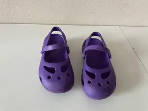 Crocs Ballerinas lila Größe 10 (EU 27-28) original - wie neu - Mädchen Bild 5