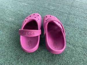 Crocs pink original Größe 13 (30-31) - wie neu - Mädchen Bild 2