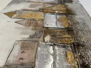 Leinwandbild, Öl, Akryl, mit Struktur, gemalt, Gemälde Bild 3