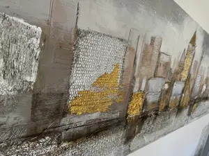 Leinwandbild, Öl, Akryl, mit Struktur, gemalt, Gemälde Bild 4