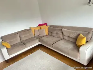 Couch mit Bettfunktion, Wohnlandschaft