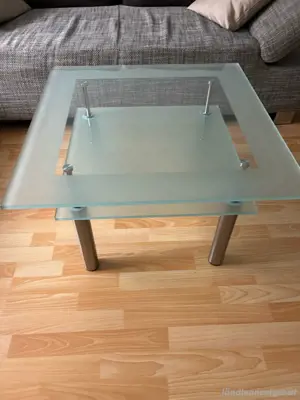 Glas-Couchtisch Bild 3