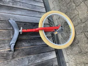 Verschenken Einrad  rot