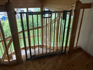 Sicherheitsgitter Geuther Easylock Wood Bild 2