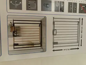 Sicherheitsgitter Geuther Easylock Wood Bild 3