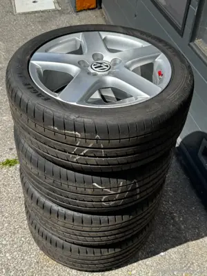Alufelgen für VW mit Sommerreifen