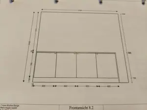Nigelnagelneue Tischlereinbauküche von Corpus Küchendesign  Bild 8