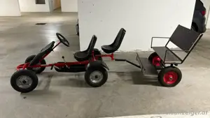 Gokart mit Anhänger
