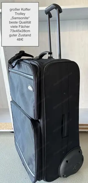 Reisetasche Koffer Beauty Case ab 4,20  Bild 4