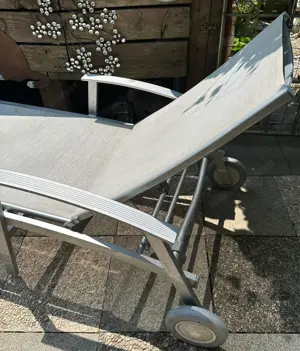7 Metall-Klappsessel Sonnenliege wetterfest ab 29  Bild 5