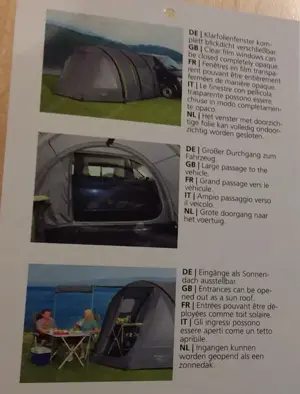 Vorbuszelt, Zelt für Bus Bild 4