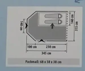 Vorbuszelt, Zelt für Bus Bild 2