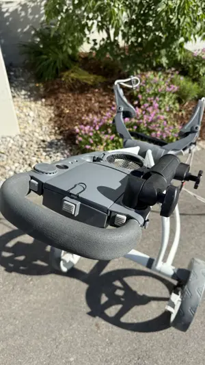 Golf Trolley Big Max Blade - grau Bild 3