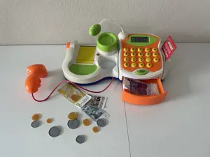 Supermarkt Kasse mit echtem Rechner - Spielzeug - Verkaufsladen