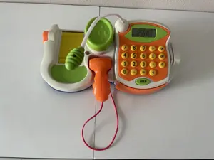 Supermarkt Kasse mit echtem Rechner - Spielzeug - Verkaufsladen Bild 4