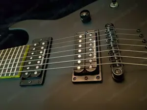 Jackson USA Custom Shop Soloist 7 String Matte Black Bild 3