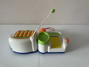 Supermarkt Kasse mit echtem Rechner - Spielzeug - Verkaufsladen Bild 6