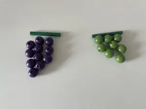 Lebensmittel aus Holz zum Schneiden lernen - Verkaufsladen - Spielzeug - Kleinkind Bild 2