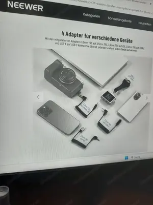 Mikrofonsystem für Handy und Kamera Bild 2