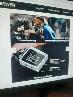 Mikrofonsystem für Handy und Kamera Bild 3