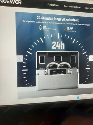 Mikrofonsystem für Handy und Kamera Bild 5