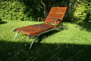 Gartenliege von Fischer Gartenmöbel zu verkaufen