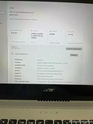 Acer Laptop Bild 2
