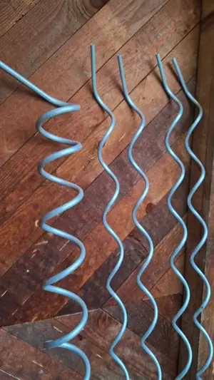 Bohnenstangen Alu für Kletterpflanzen  Bild 2