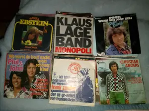 Singles Konvolut deutsche Schlager