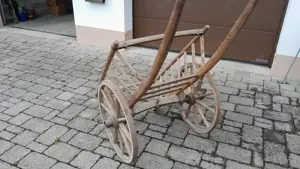 Rarität - alter Stoßkarren