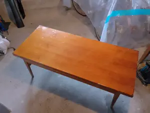 Vintage Wohnzimmer Couch Tisch 70ies 70er Bild 3