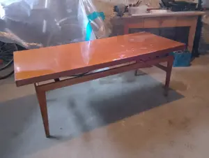 Vintage Wohnzimmer Couch Tisch 70ies 70er Bild 2