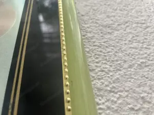 Dekowandbild mit einer kleinen optischen Illusion, wenn man es bewegt