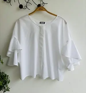 Weiße Damen Bluse von Drykorn