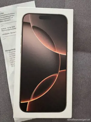 Iphone 16 Pro Max Ungeöffnet