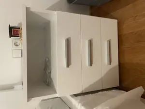 Nachttisch weiss 2x