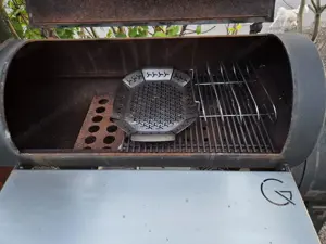 Smoker-Grill Lokomotive Bild 5