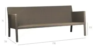 Tribu Rattan Loungemöbel Garnitur  Bild 2