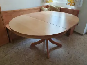 Esstisch rund, ausziehbar Bild 2