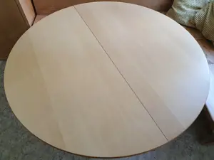 Esstisch rund, ausziehbar Bild 7