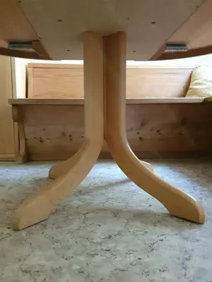 Esstisch rund, ausziehbar Bild 6