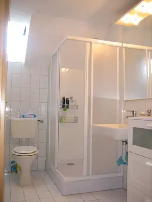 Privatzimmer oder Wohnung möbliert Bäumlegasse Dornbirn mit Wohn- Essküche und Terrasse Garten Bild 3