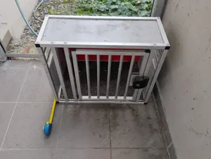 Verkaufe kl. Alu Hundebox