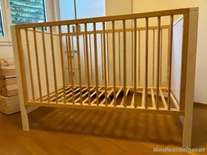 Gitterbett 129x65,5 cm Bild 2