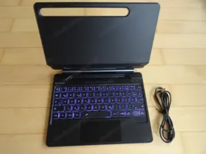Dexnor magnetische Tastaturhülle, Samsung Galaxy Tab S9 S9 FE schwarz Bild 4